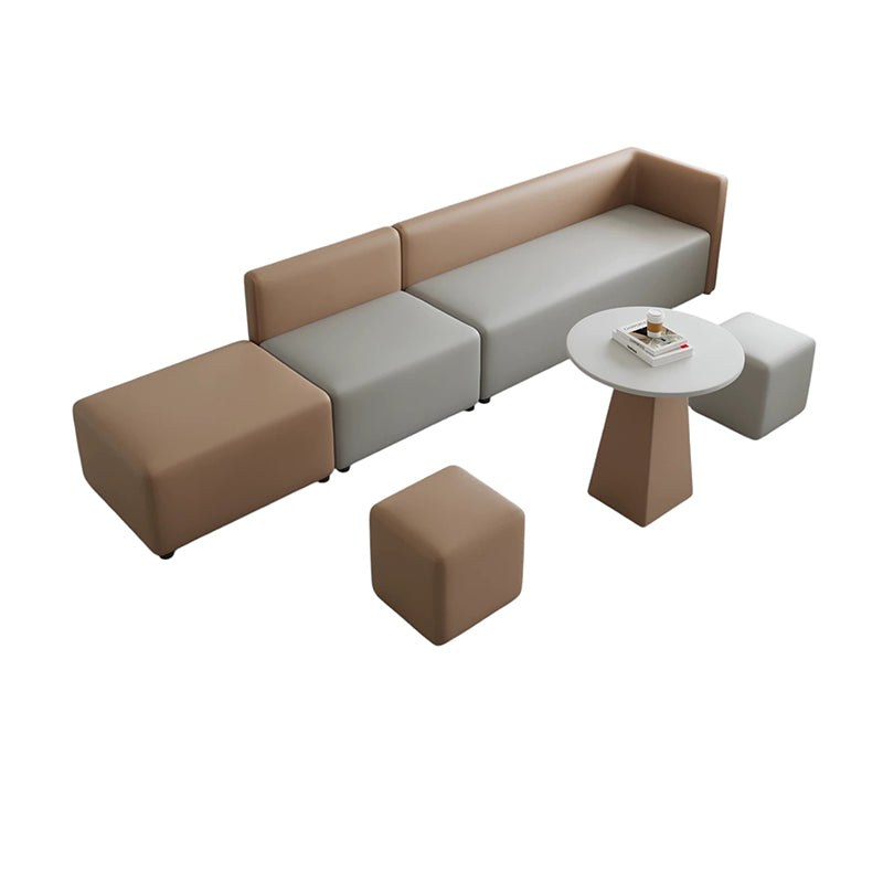 BDLFurniture Modular Creative Lounge Sofa Set Training Centre Waiting Booth Free Combination