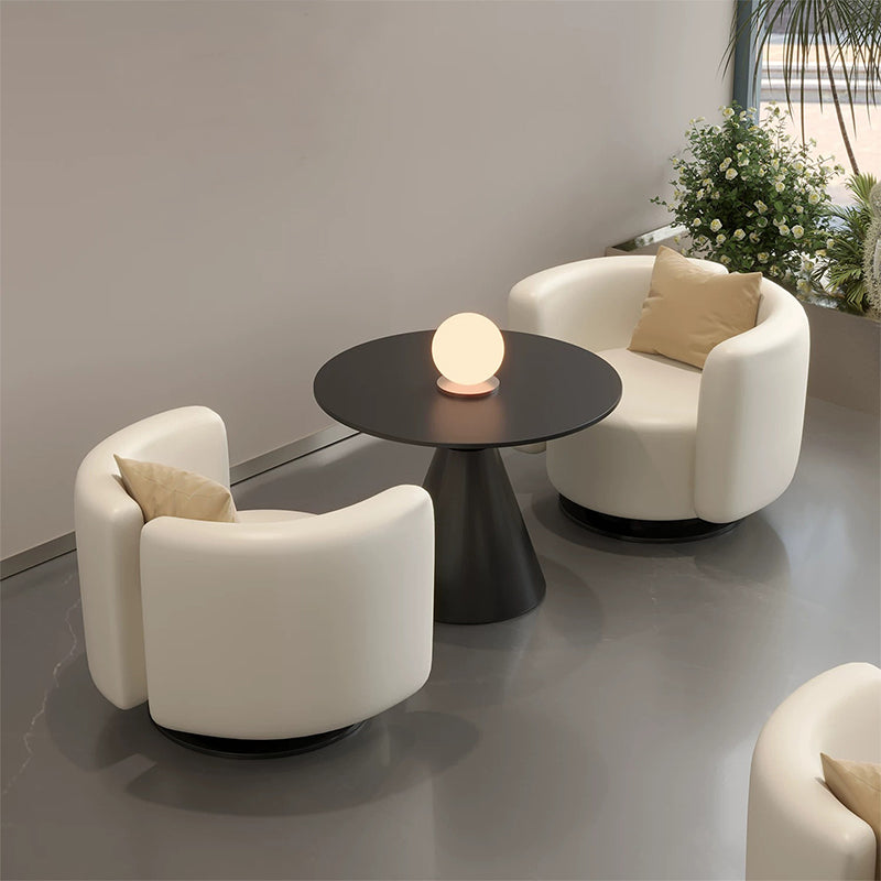 BDLFurniture Modern Single Armchair Reception Set Cafe Hotel Salon Lounge Desk Luxury Style