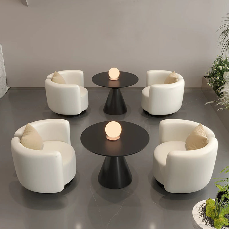 BDLFurniture Modern Single Armchair Reception Set Cafe Hotel Salon Lounge Desk Luxury Style