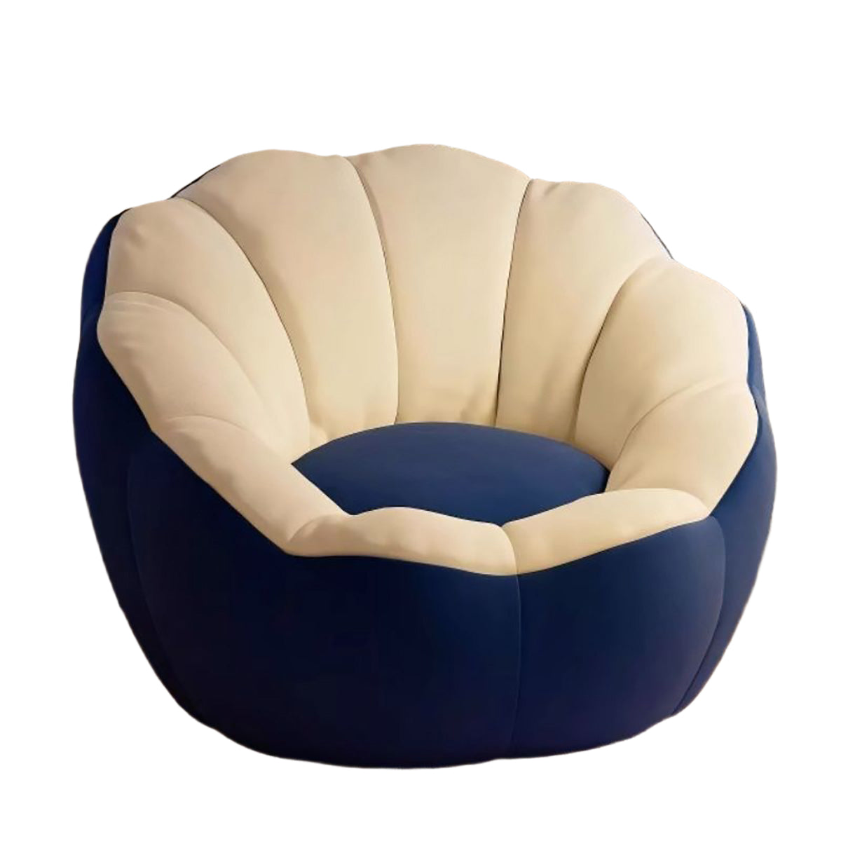 Single Lazy Sofa Chair: Reclining Sleeper for Bedroom | Optional Footrest