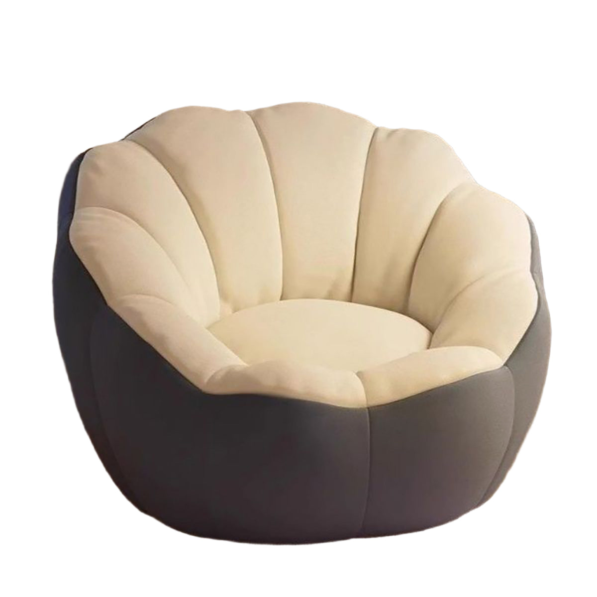 Single Lazy Sofa Chair: Reclining Sleeper for Bedroom | Optional Footrest