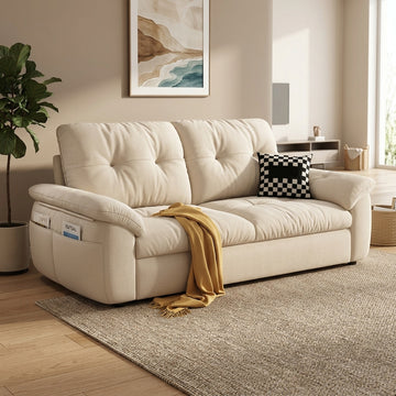 Sofa Bed Foldable Couch Removable Cover Cat Scratch Fabric Apartment Daybed