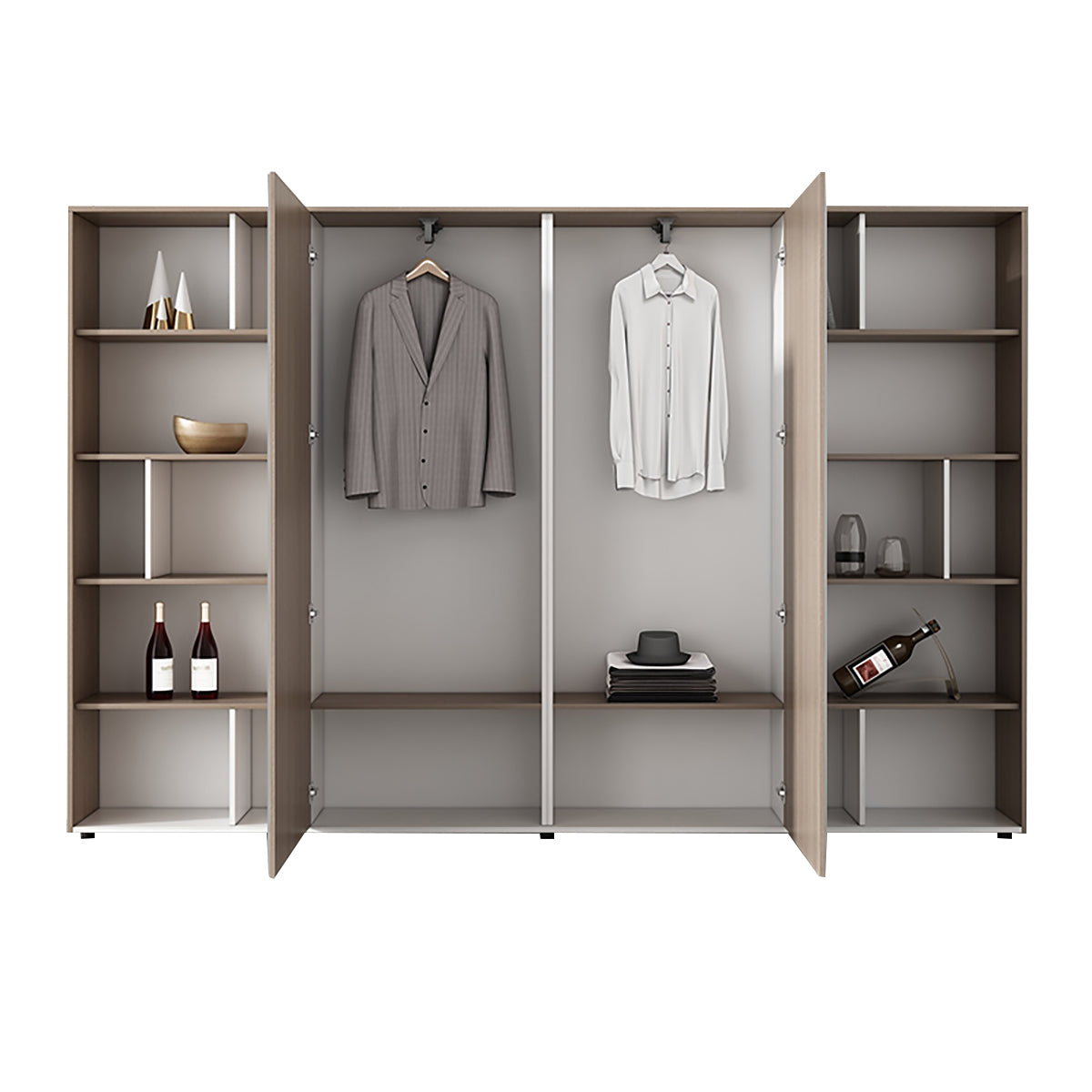 BDLFurniture Modern Executive Desk Set L-Shaped Manager Desk Optional Cabinet and Chair Combo