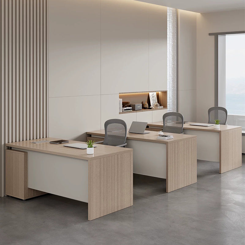 BDLFurniture Single Commercial Office Desk Staff Computer Table Finance Workstation Chair Option