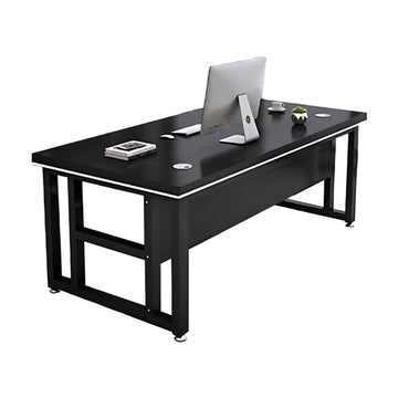 BDLFurniture Modern Single Computer Desk with CPU Holder Optional Pedestal Chair 120-160cm