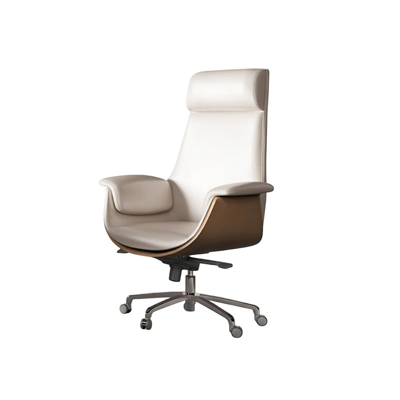 BDLFurniture Modern L-Shaped Executive Desk with Side Return Matching Cabinet and Chair Set