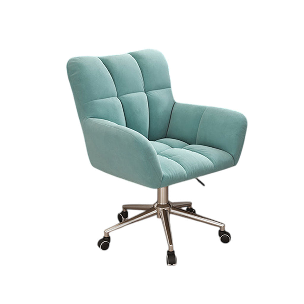 Ergonomic Office Chair Swivel Vanity Stool Gas Lift Desk Task Chair Backrest