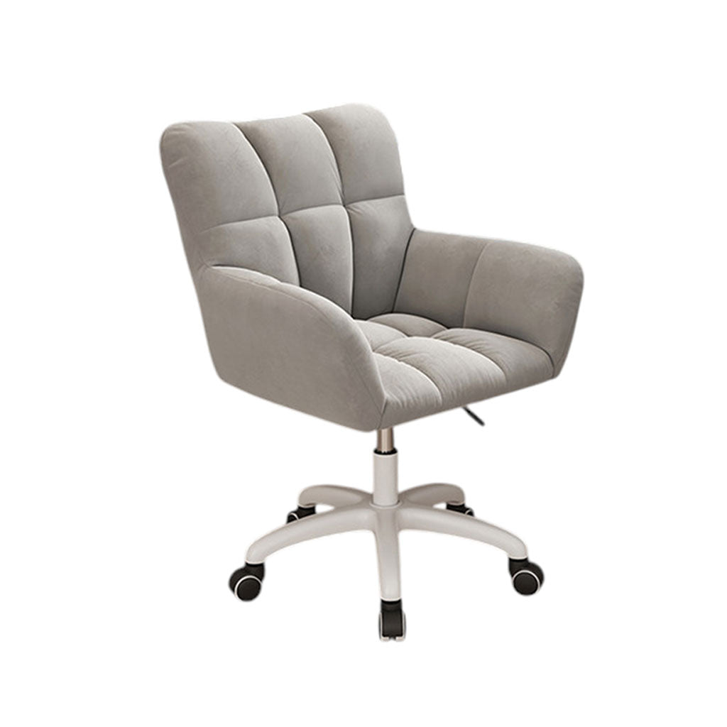 Ergonomic Office Chair Swivel Vanity Stool Gas Lift Desk Task Chair Backrest