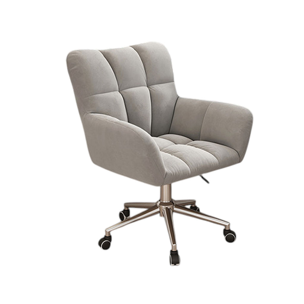 Ergonomic Office Chair Swivel Vanity Stool Gas Lift Desk Task Chair Backrest
