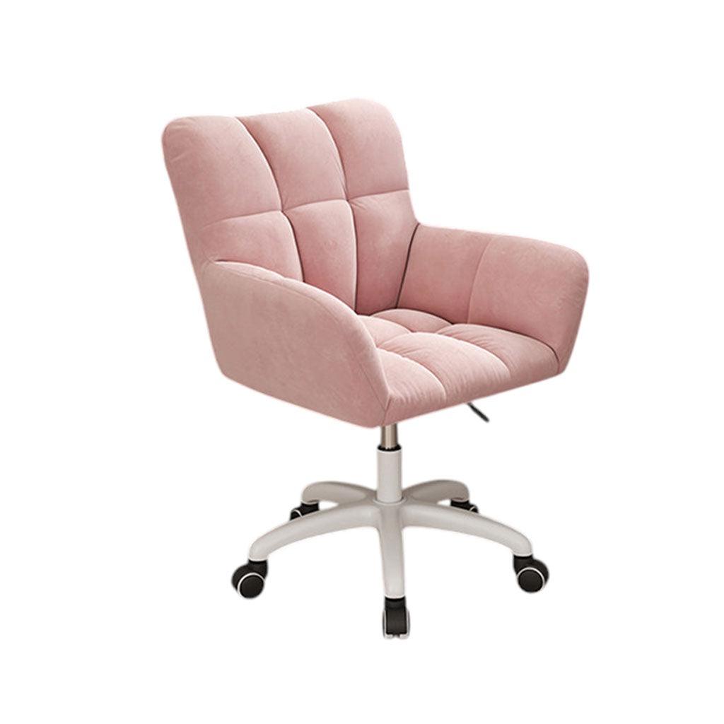 Ergonomic Office Chair Swivel Vanity Stool Gas Lift Desk Task Chair Backrest