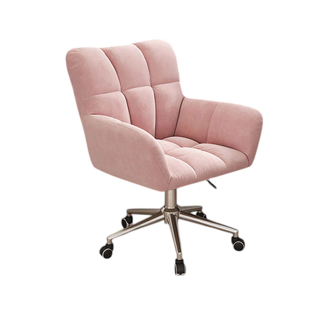 Ergonomic Office Chair Swivel Vanity Stool Gas Lift Desk Task Chair Backrest