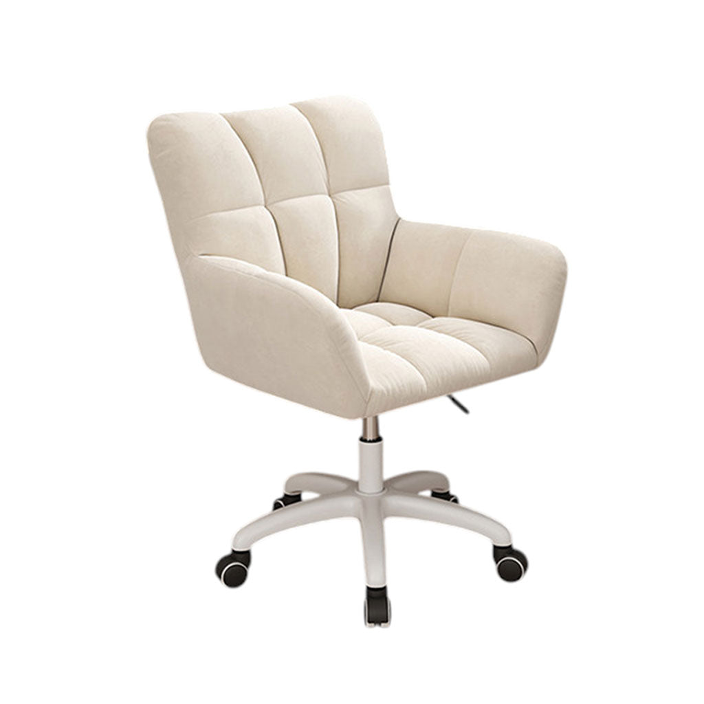 Ergonomic Office Chair Swivel Vanity Stool Gas Lift Desk Task Chair Backrest