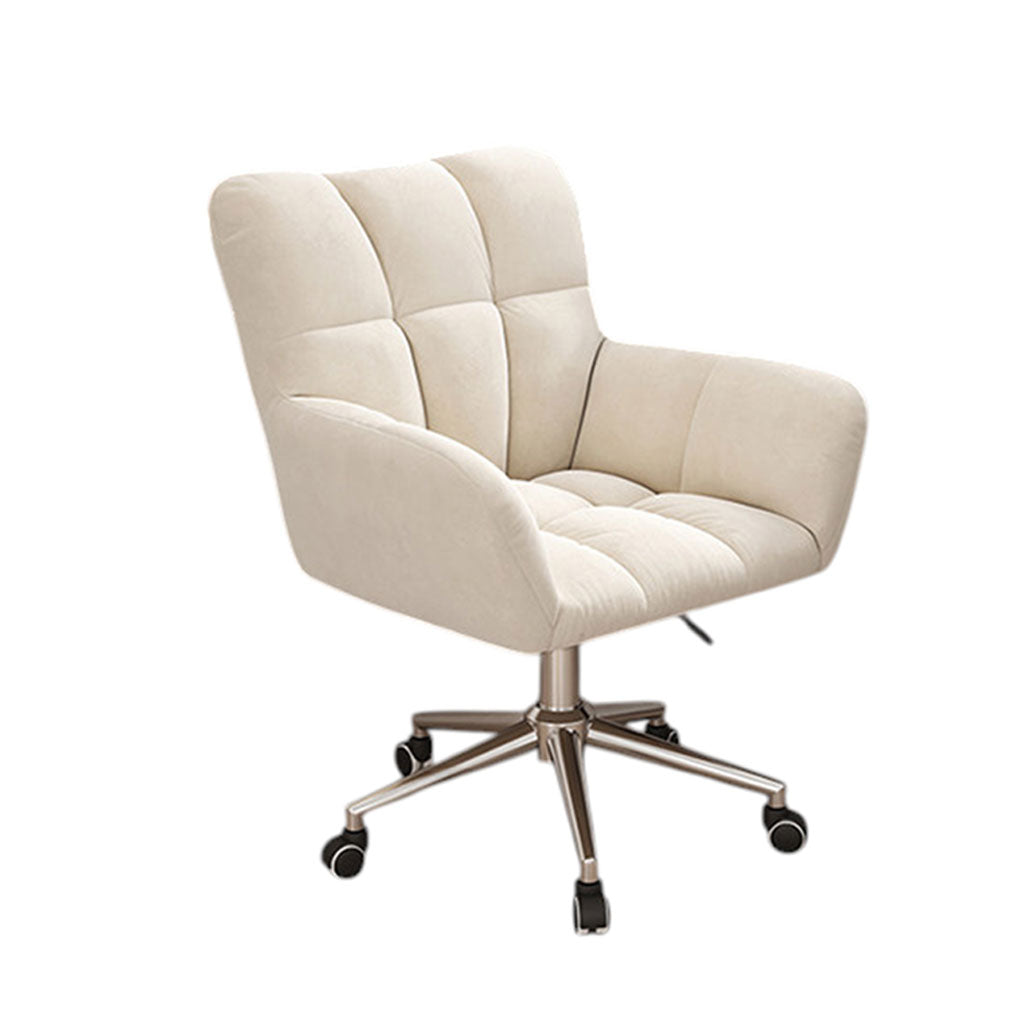Ergonomic Office Chair Swivel Vanity Stool Gas Lift Desk Task Chair Backrest