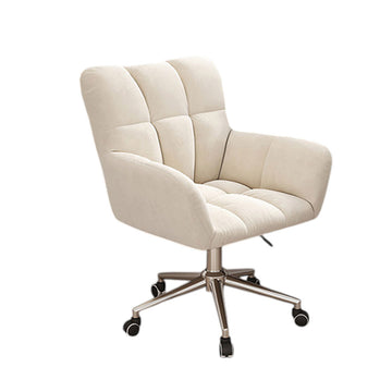 Ergonomic Office Chair Swivel Vanity Stool Gas Lift Desk Task Chair Backrest