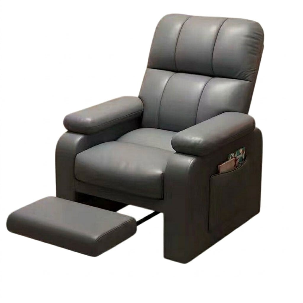 Single Sofa Armchair Lounge Chair with Footrest Home Office Bedroom Modern
