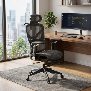 Ergonomic Office Chair 135 Degree Recline High Weight Capacity Gaming Desk Seat