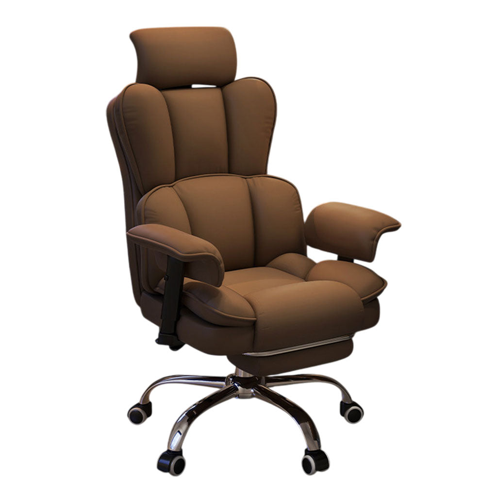 Adjustable Armrest Chair Ergonomic Gaming Desk Seat Reclining Office Lounge