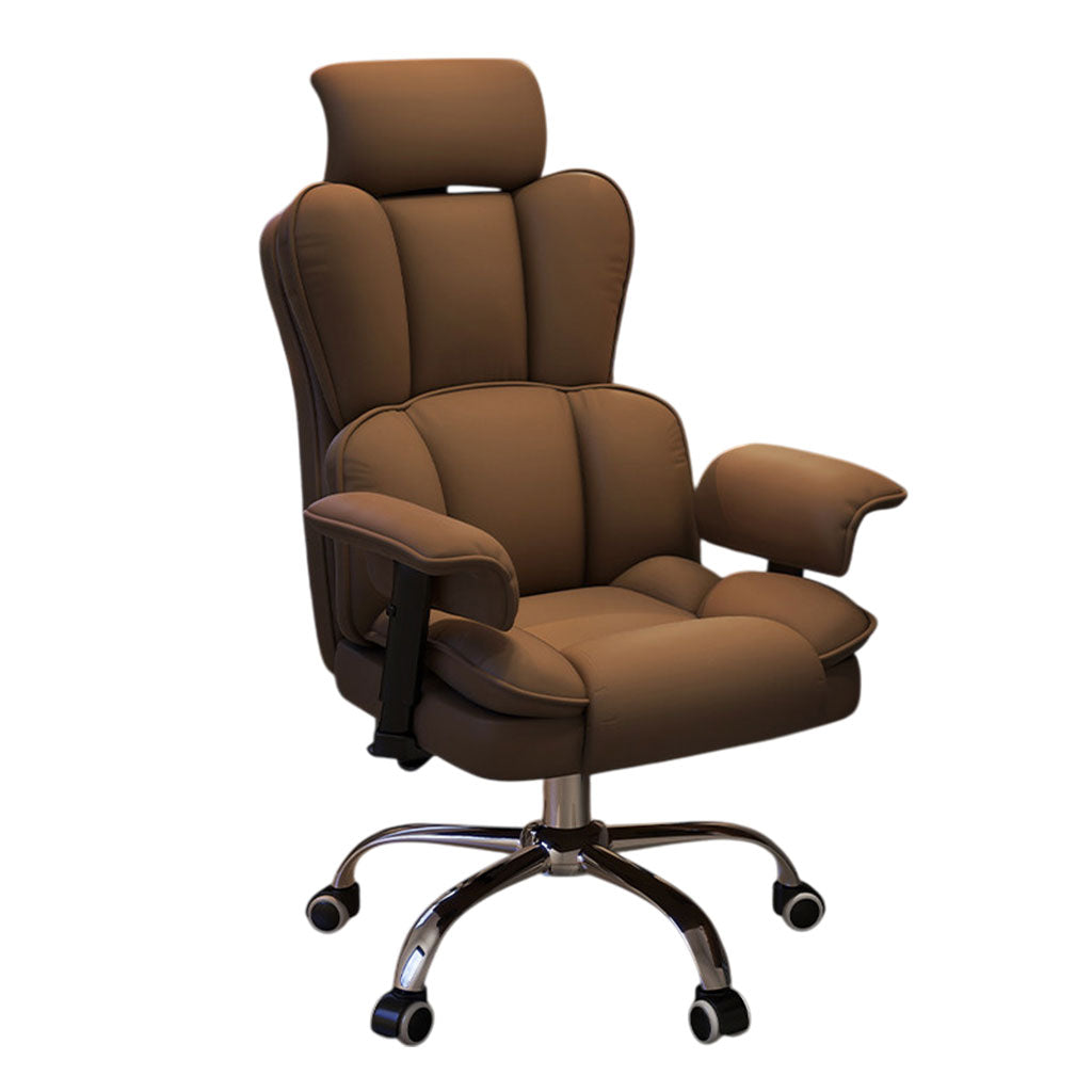 Adjustable Armrest Chair Ergonomic Gaming Desk Seat Reclining Office Lounge