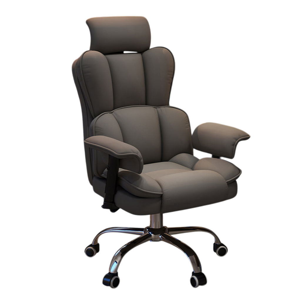 Adjustable Armrest Chair Ergonomic Gaming Desk Seat Reclining Office Lounge