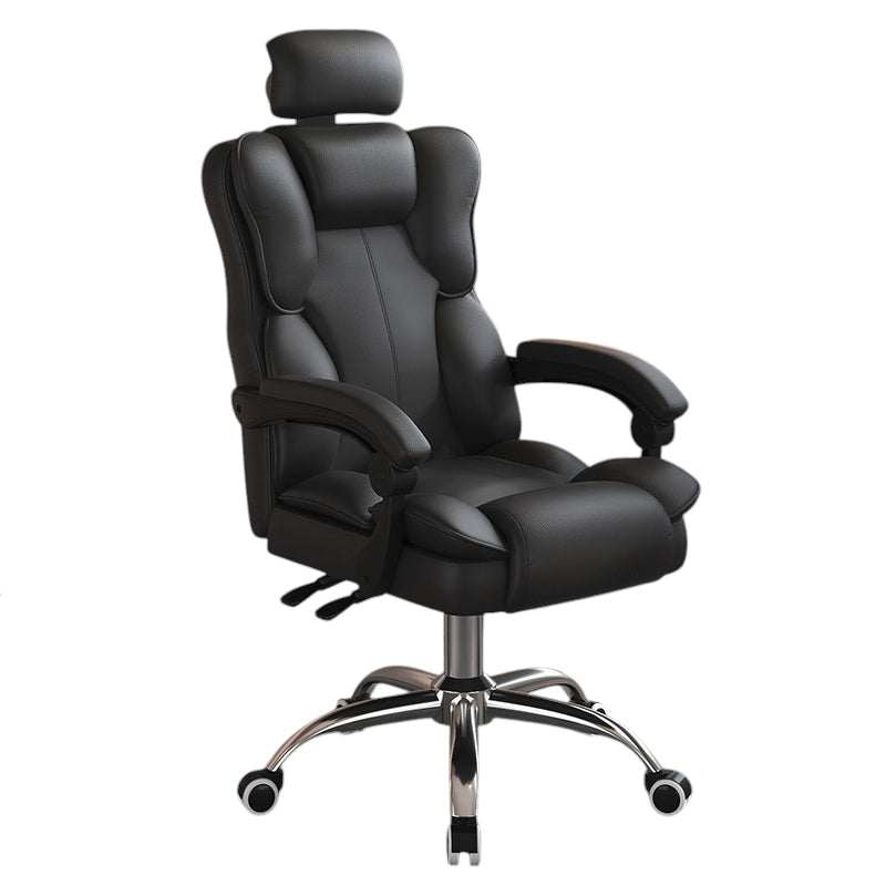 Ergonomic Gaming Chair & Office Chair Latex Swivel Cat Scratch Leather Computer Chair