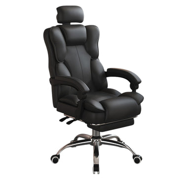 Ergonomic Gaming Chair & Office Chair Latex Swivel Cat Scratch Leather Computer Chair
