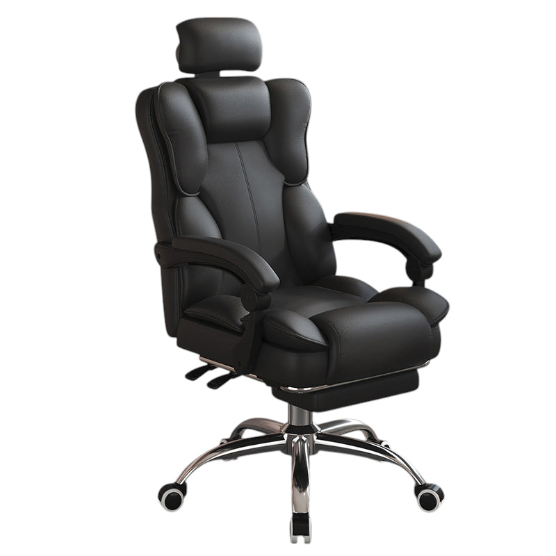 Ergonomic Gaming Chair & Office Chair Latex Swivel Cat Scratch Leather Computer Chair