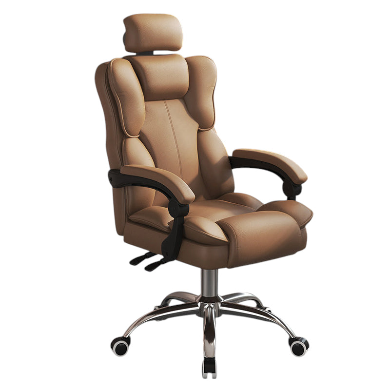 Ergonomic Gaming Chair & Office Chair Latex Swivel Cat Scratch Leather Computer Chair