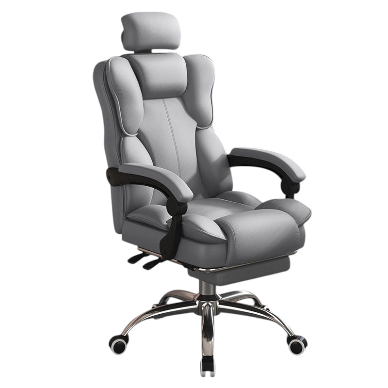 Ergonomic Gaming Chair & Office Chair Latex Swivel Cat Scratch Leather Computer Chair