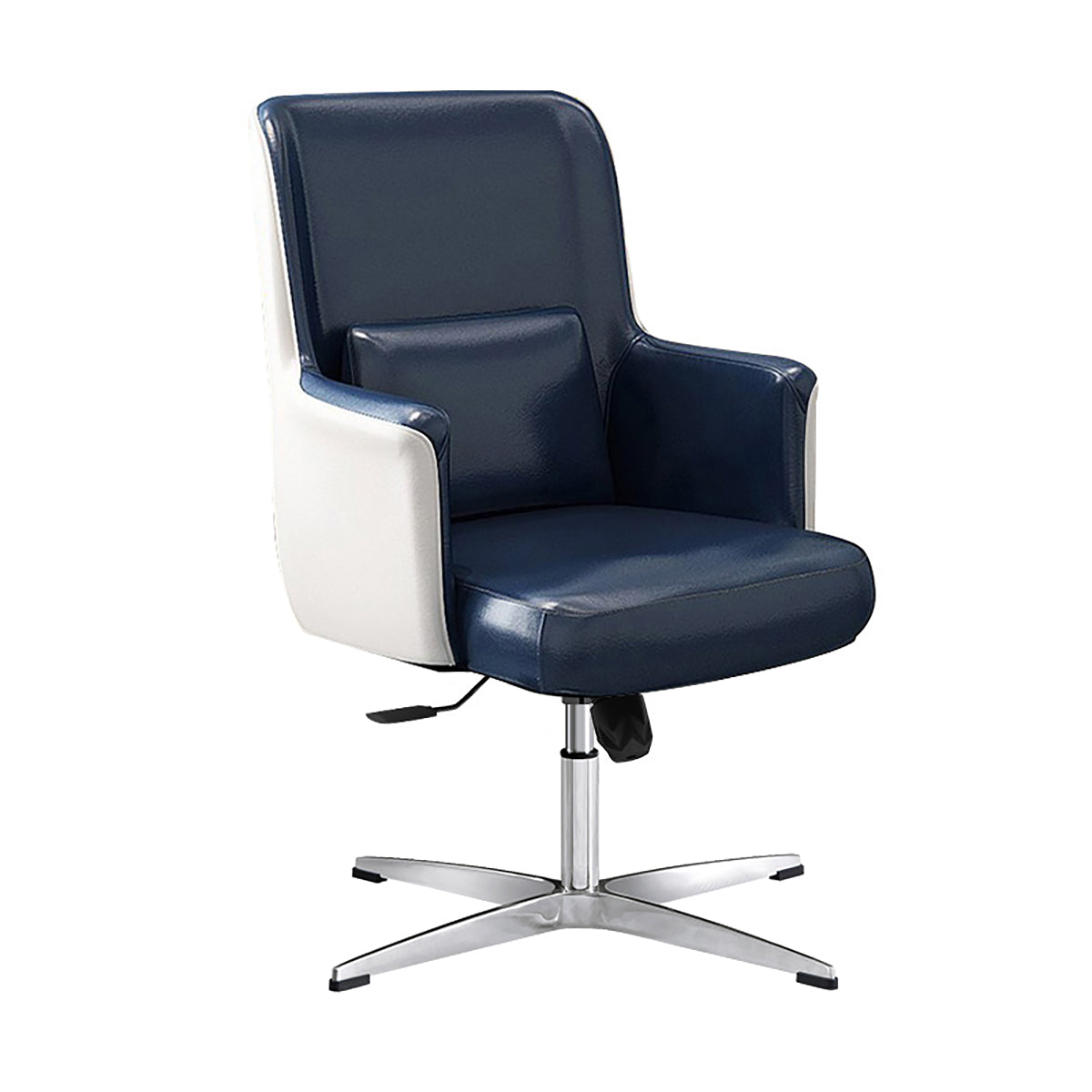 Modern Office Chair for Home with 360° Swivel and Adjustable Height PU Leather