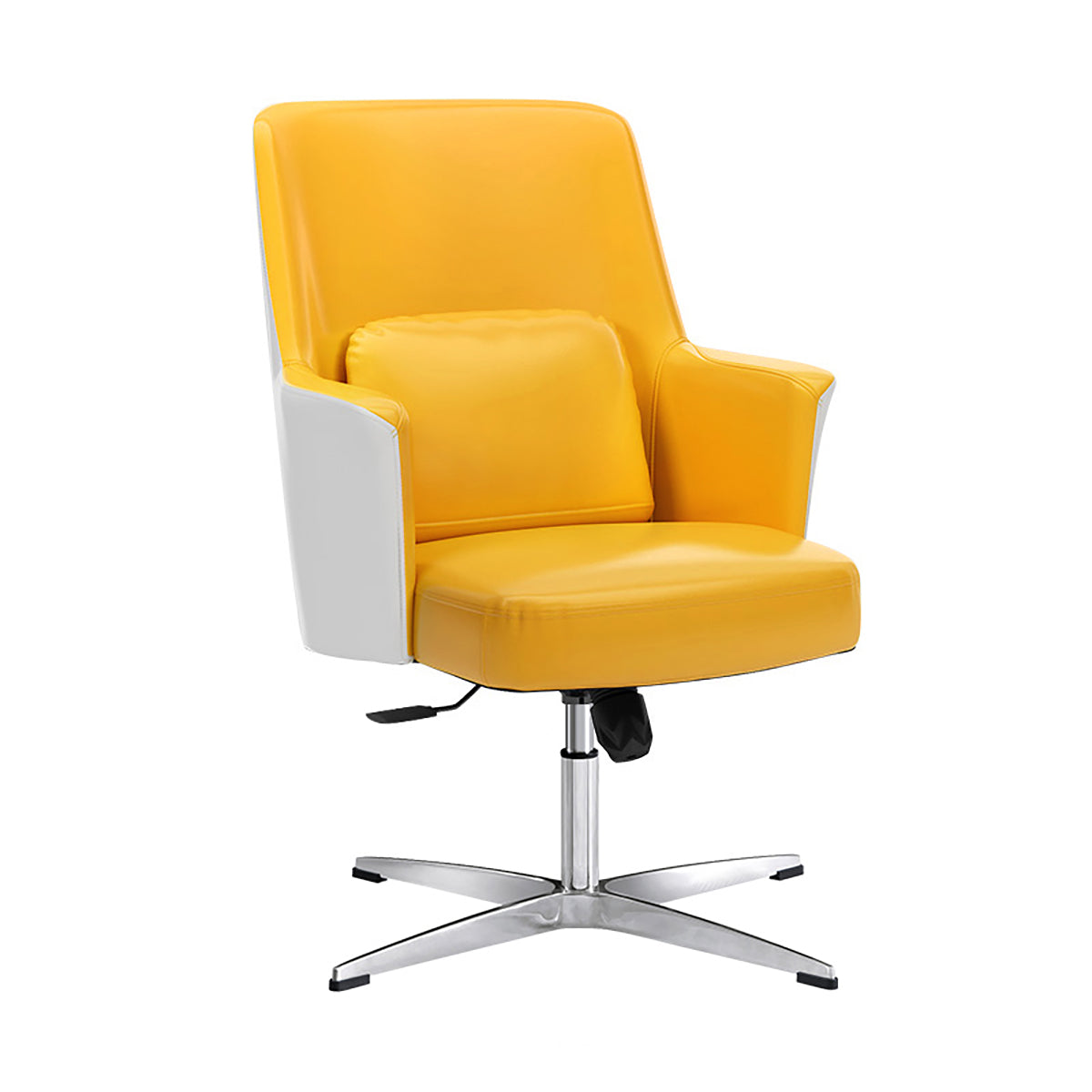 Modern Office Chair for Home with 360° Swivel and Adjustable Height PU Leather
