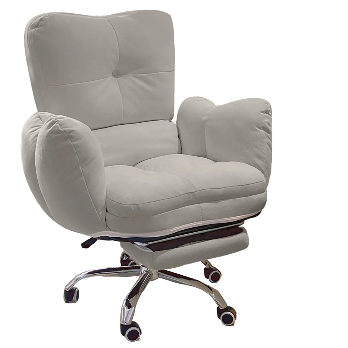 Ergonomic Computer Chair for Home and Office 360° Rotation Lounge Chair with Footrest