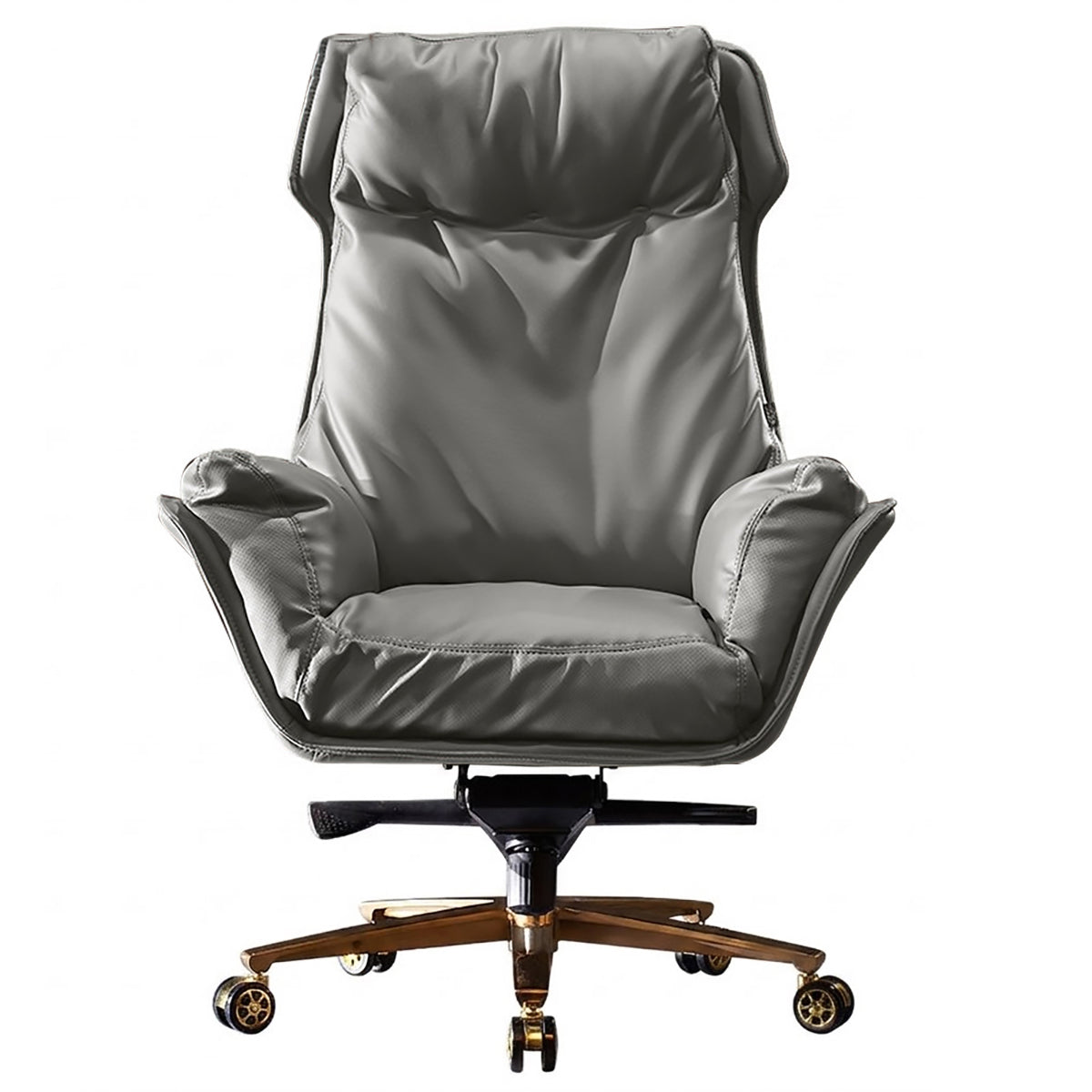 BDLFurniture Executive Luxury Ergonomic Office Chair – 145° Reclining High-Back Desk Chair
