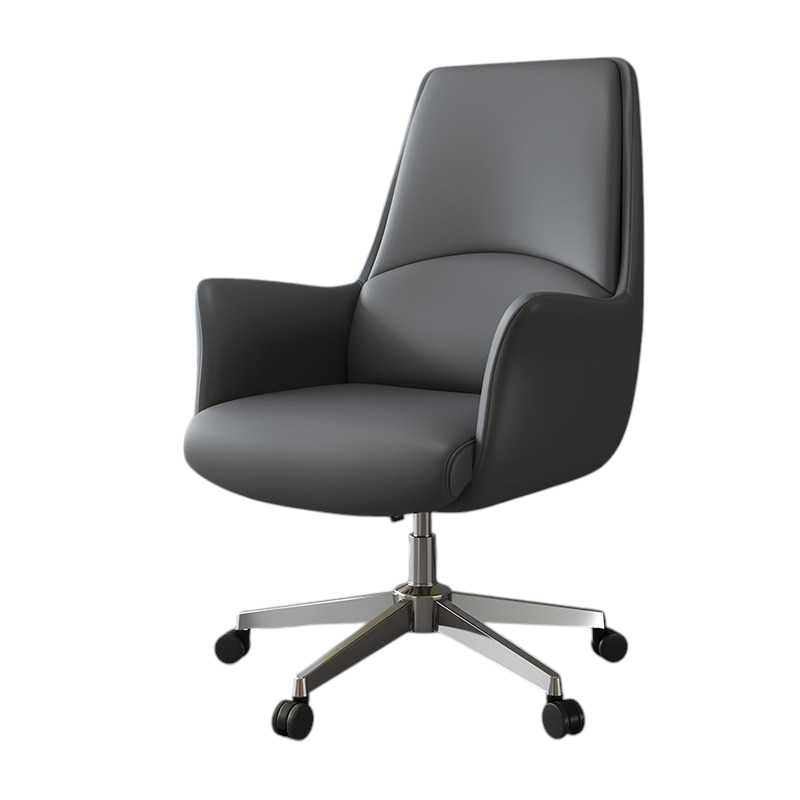 Ergonomic Office Chair Executive Boardroom Desk Deskchair Steel Aluminium Base
