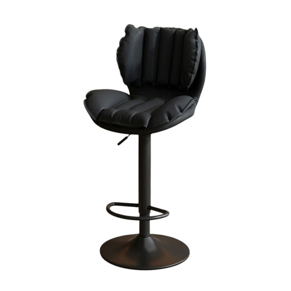 Bar Stool Swivel Gas Lift Counter Chair Salon Reception High Stool Backrest Set