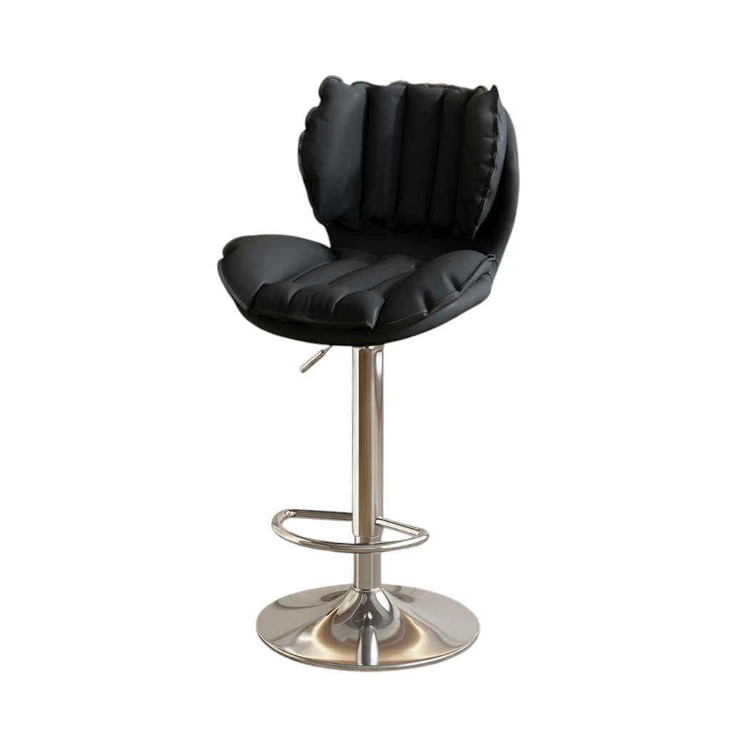 Bar Stool Swivel Gas Lift Counter Chair Salon Reception High Stool Backrest Set