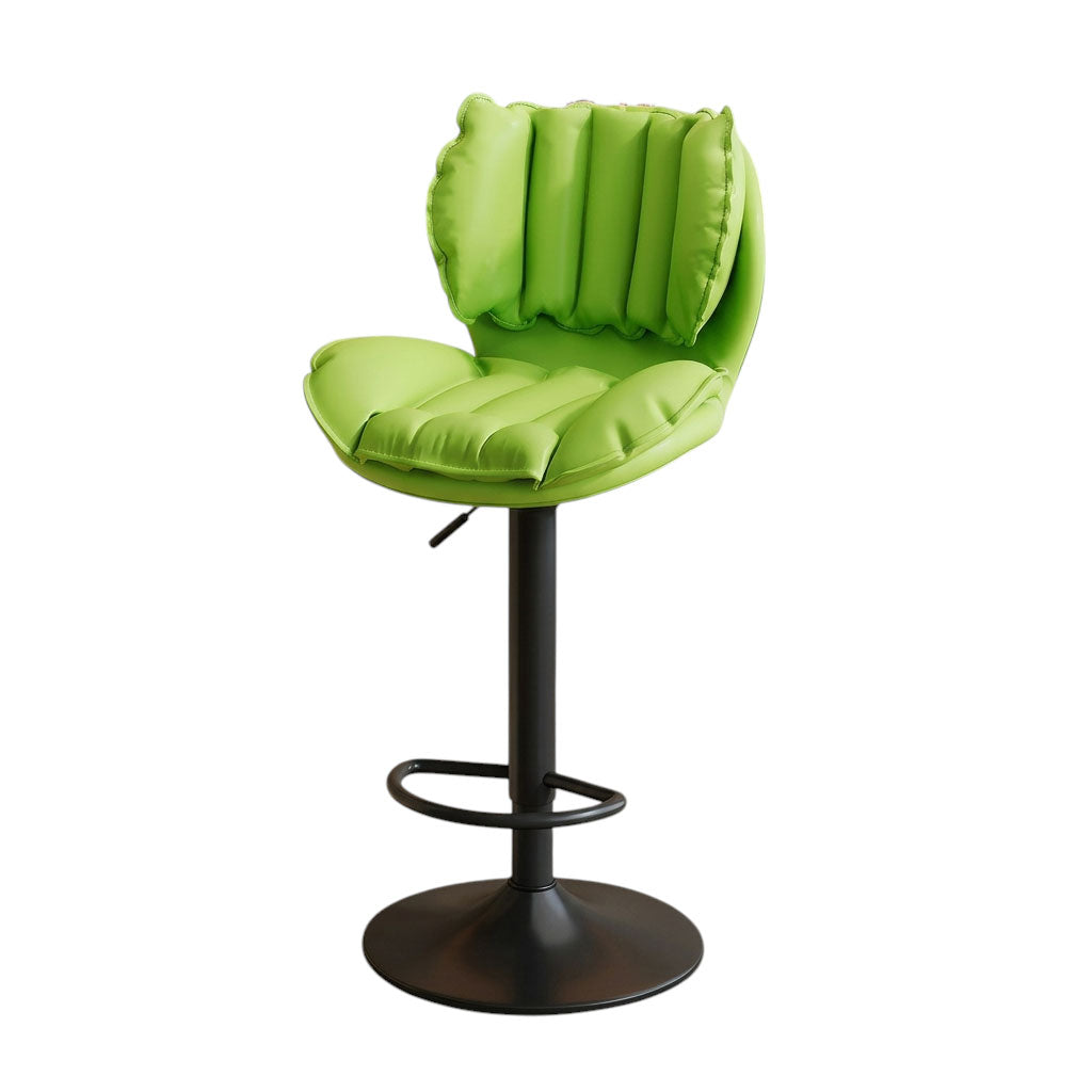Bar Stool Swivel Gas Lift Counter Chair Salon Reception High Stool Backrest Set