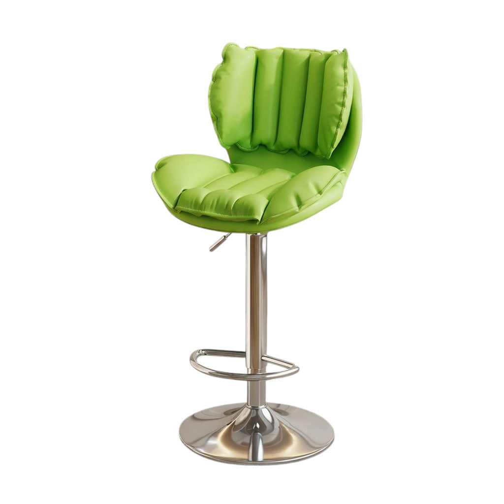 Bar Stool Swivel Gas Lift Counter Chair Salon Reception High Stool Backrest Set