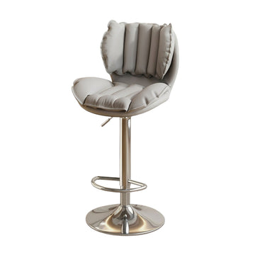 Bar Stool Swivel Gas Lift Counter Chair Salon Reception High Stool Backrest Set