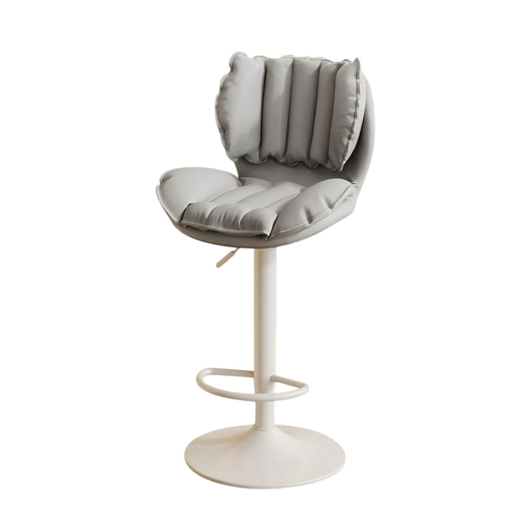 Bar Stool Swivel Gas Lift Counter Chair Salon Reception High Stool Backrest Set
