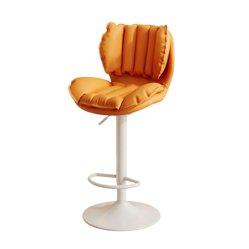 Bar Stool Swivel Gas Lift Counter Chair Salon Reception High Stool Backrest Set