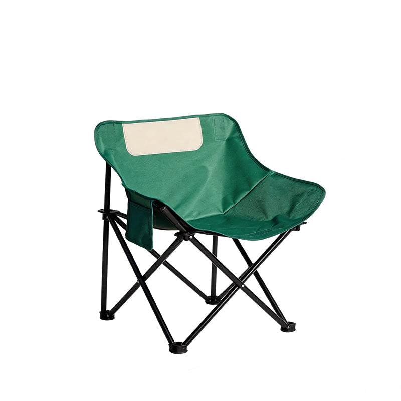 BDLFurniture Portable Outdoor Moon Chair and Folding Table Combo Beach Fishing Lawn Picnic Set