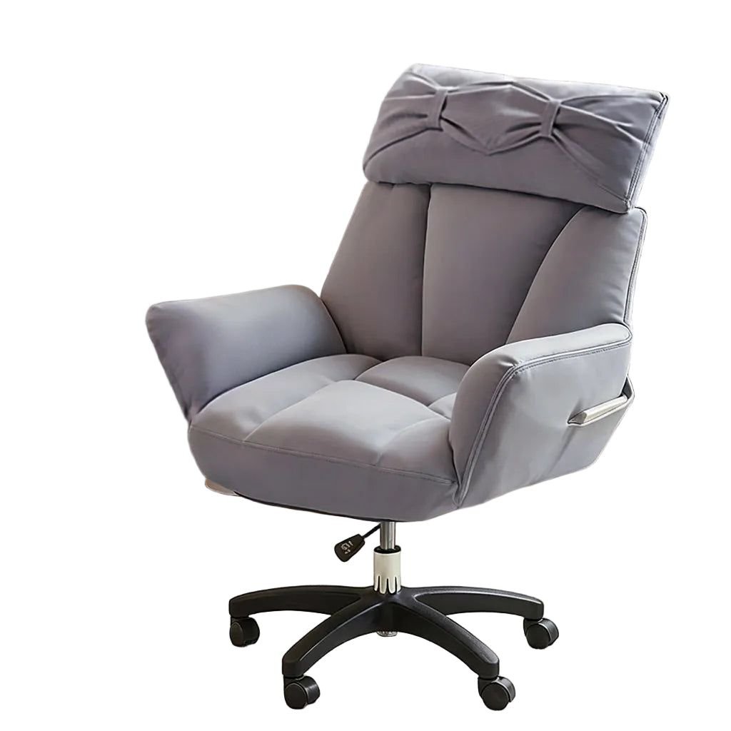 Ergonomic Reclining Office Sofa Chair: Comfortable Gaming & Dorm Seating With Footrest