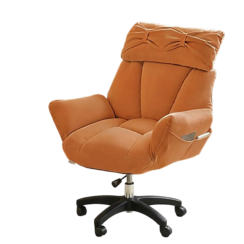 Ergonomic Reclining Office Sofa Chair: Comfortable Gaming & Dorm Seating With Footrest
