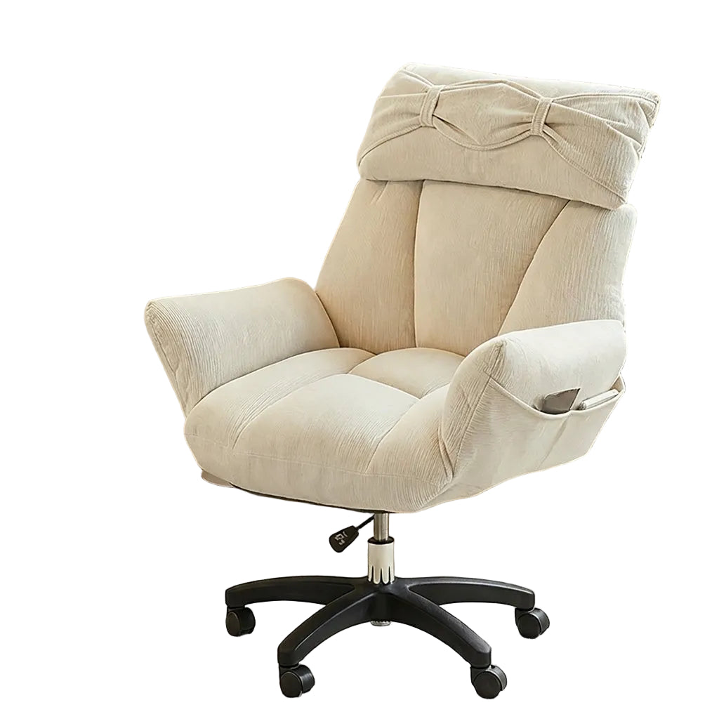 Ergonomic Reclining Office Sofa Chair: Comfortable Gaming & Dorm Seating With Footrest