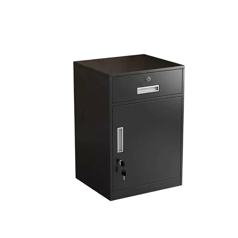 BDLFurniture Steel Office File Cabinet Lockable Metal Storage Credenza Pre-Assembled Drawe