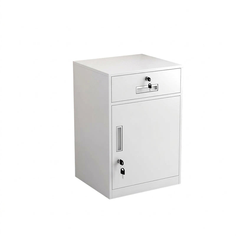 BDLFurniture Steel Office File Cabinet Lockable Metal Storage Credenza Pre-Assembled Drawe