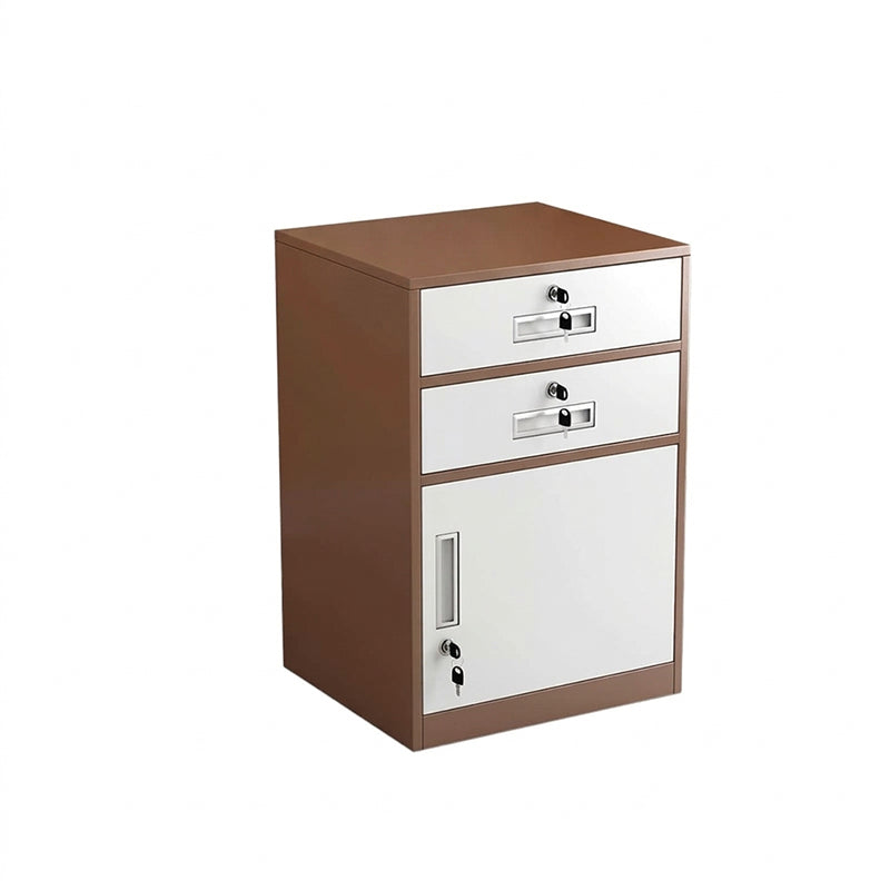 BDLFurniture Steel Office File Cabinet Lockable Metal Storage Credenza Pre-Assembled Drawe