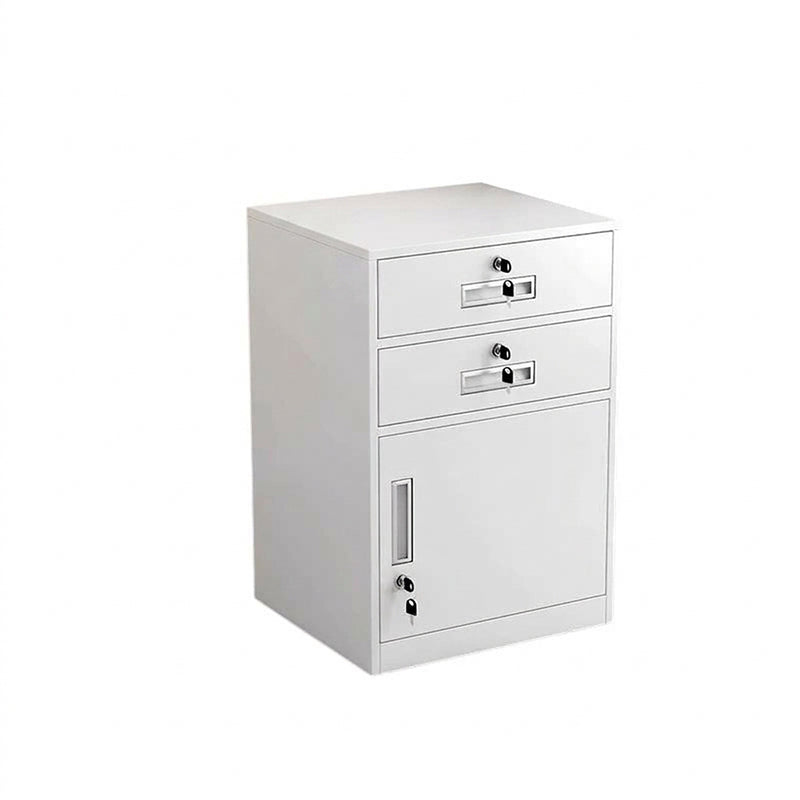 BDLFurniture Steel Office File Cabinet Lockable Metal Storage Credenza Pre-Assembled Drawe