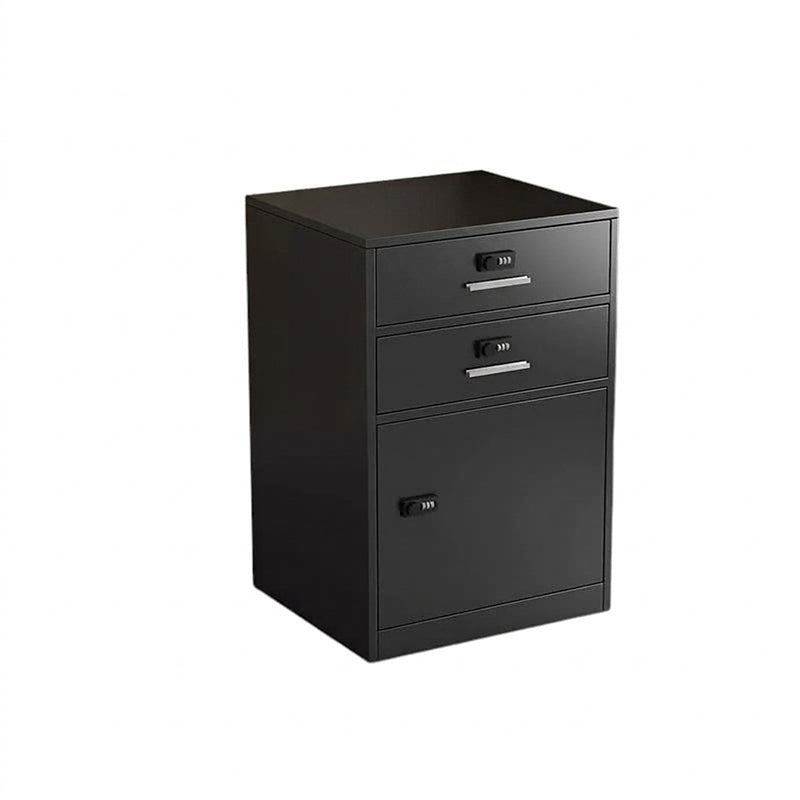 BDLFurniture Steel Office File Cabinet Lockable Metal Storage Credenza Pre-Assembled Drawe