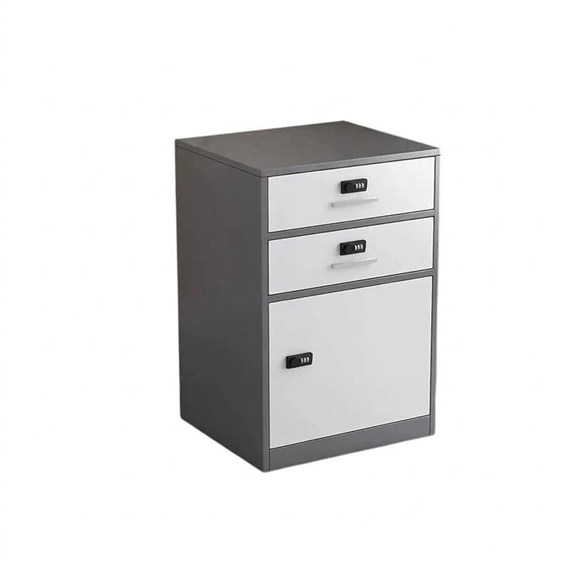 BDLFurniture Steel Office File Cabinet Lockable Metal Storage Credenza Pre-Assembled Drawe